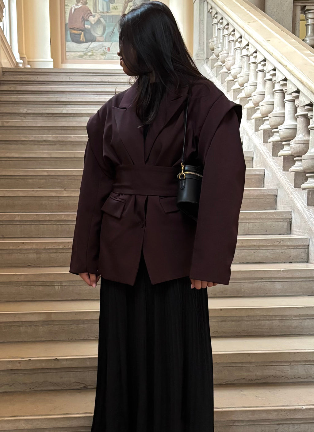 Blazer  Anaya Bordeaux