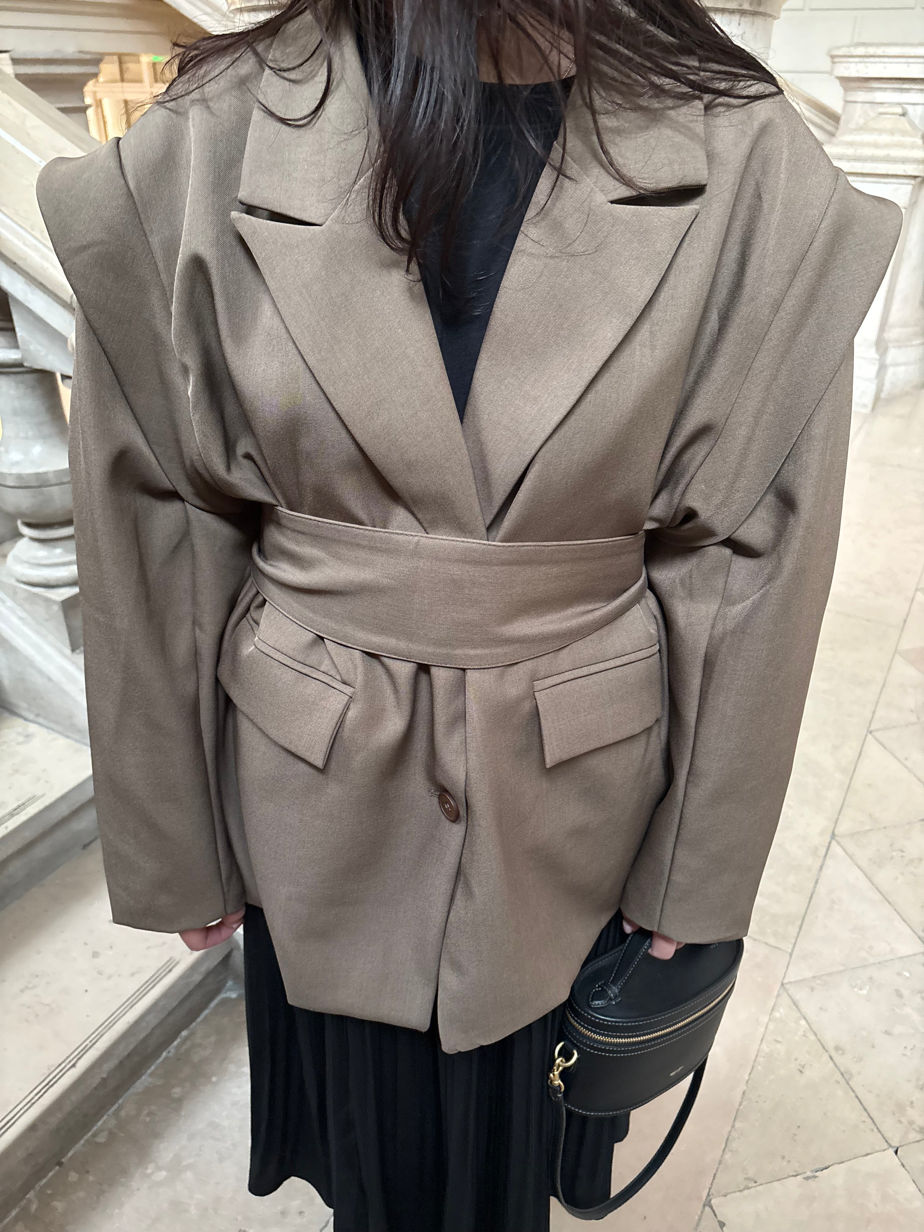 Blazer Anaya Marron