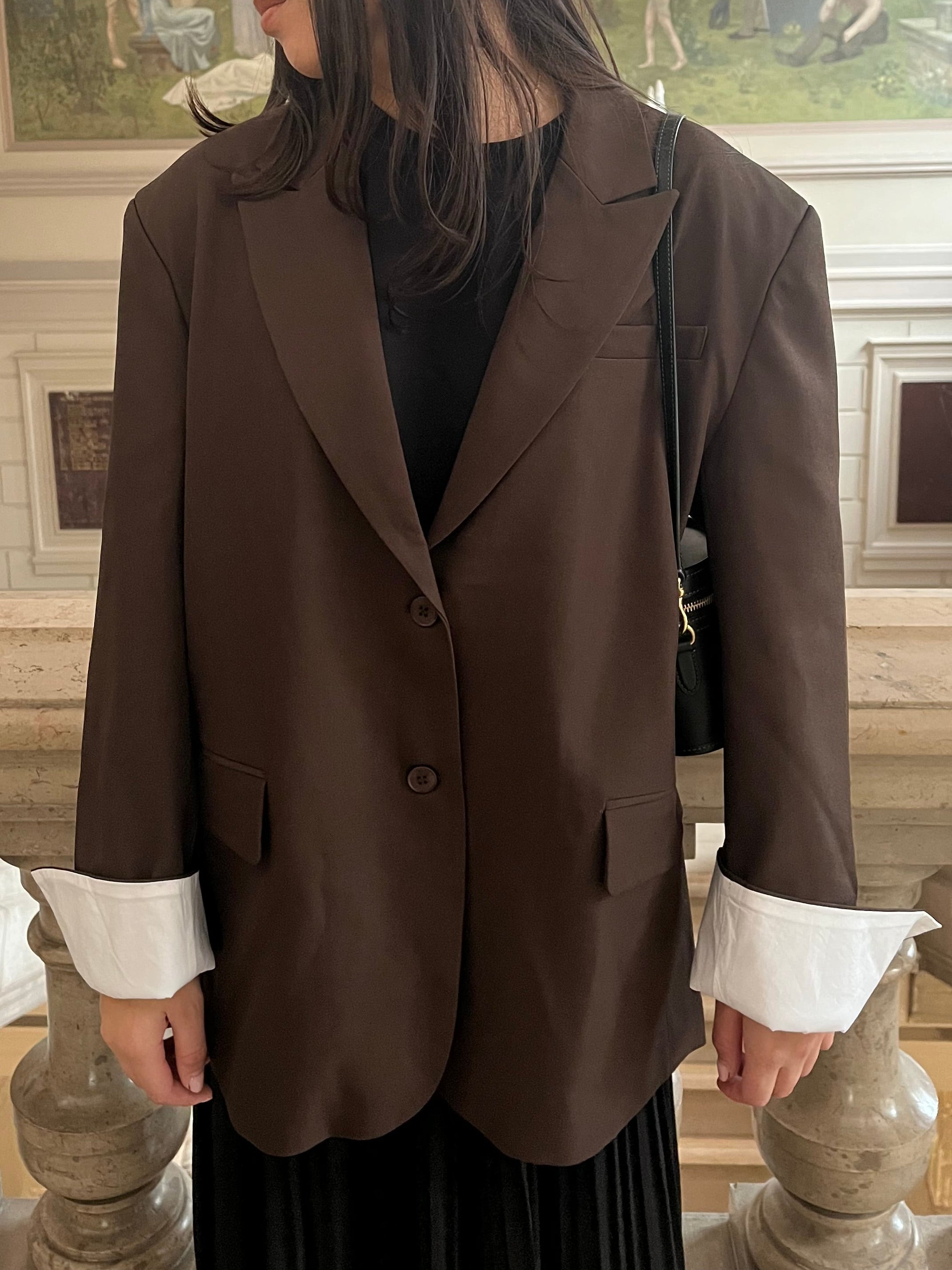 Blazer Mila marron