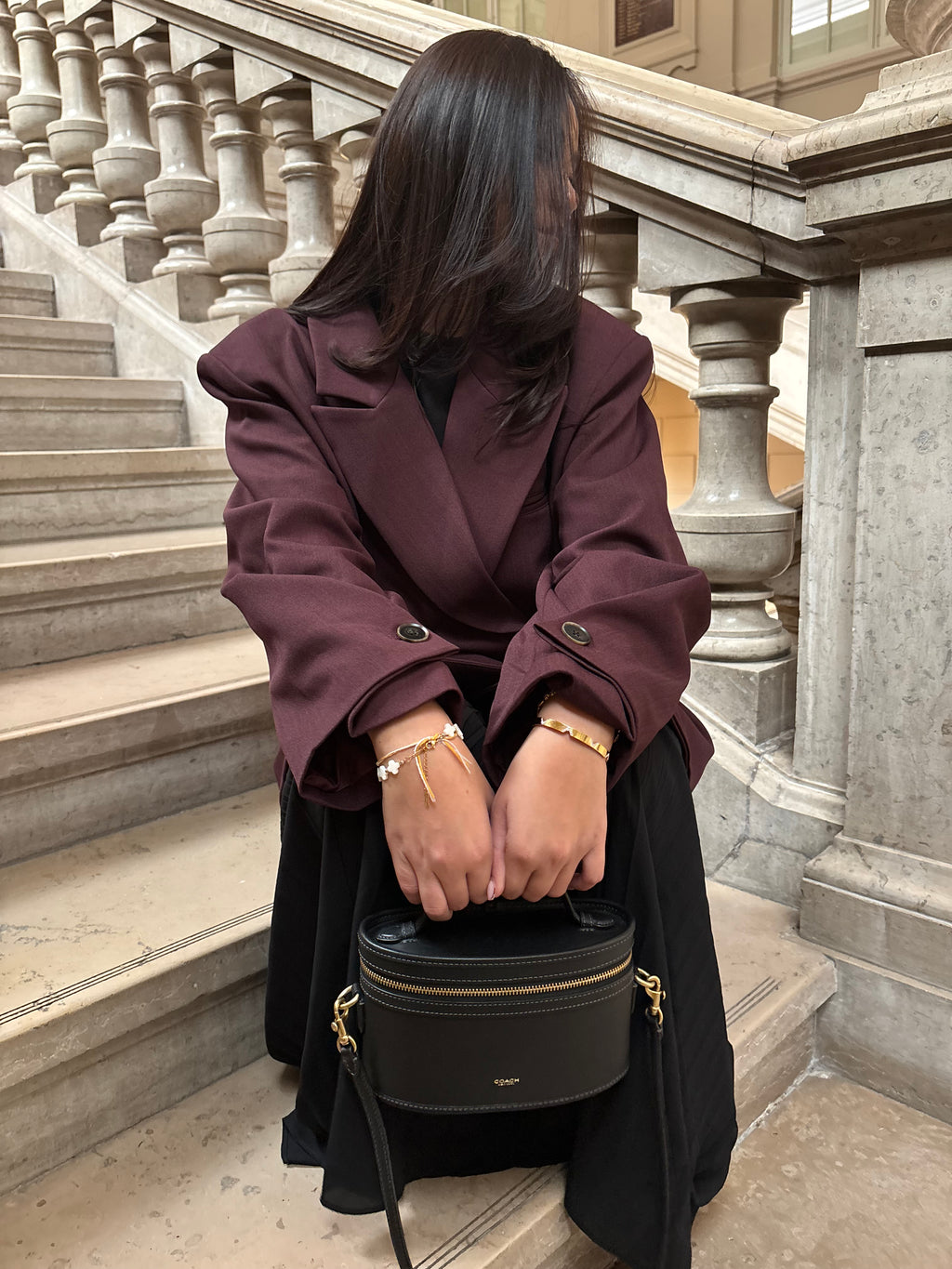 Blazer Alba Bordeaux