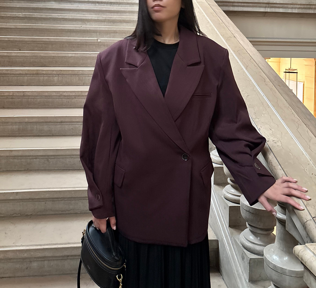 Blazer Alba Bordeaux