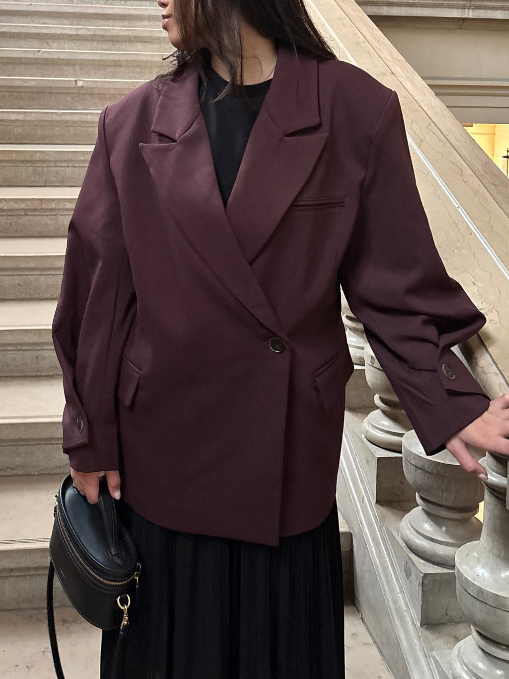 Blazer Alba Bordeaux
